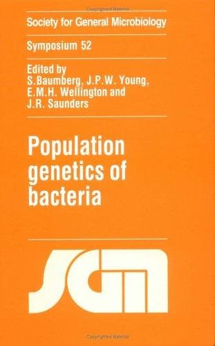 Cover of Population genetics of bacteria by Society for General Microbiology. Symposium