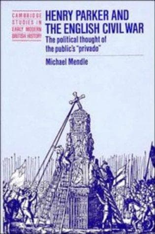 Cover of Henry Parker and the English civil war by Michael Mendle