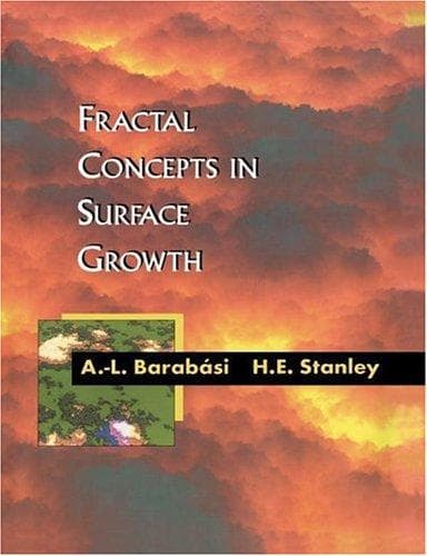 Cover of Fractal concepts in surface growth by Albert-László Barabási