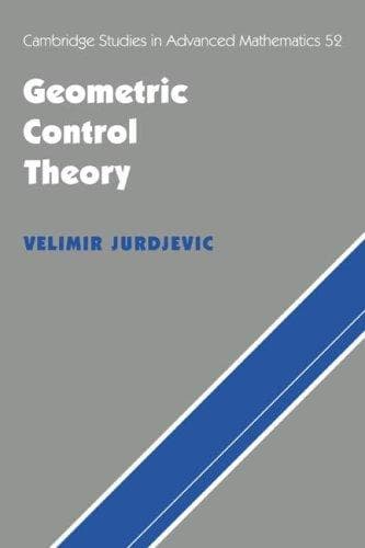 Cover of Geometric control theory by Velimir Jurdjevic