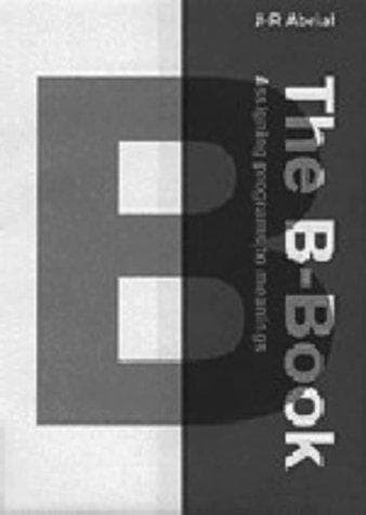 Cover of The B-book by Jean-Raymond Abrial