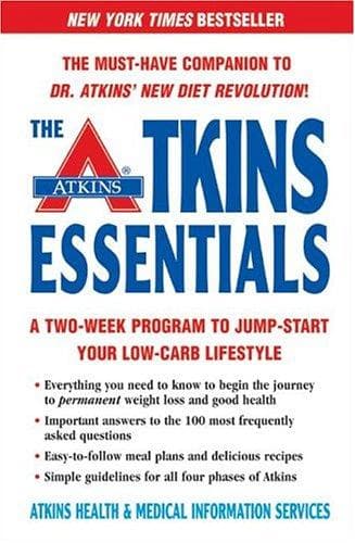 Cover of The Atkins Essentials by Atkins Health & Medical Information Serv