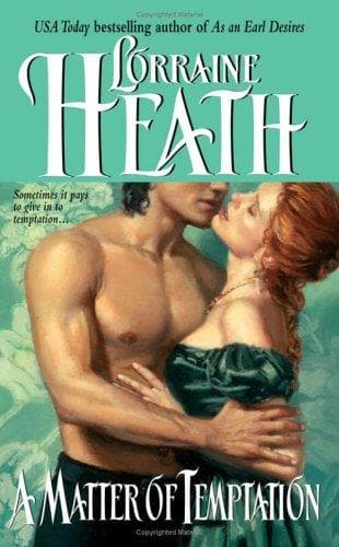 Cover of A Matter of Temptation by Lorraine Heath