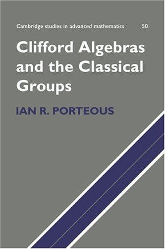 Cover of Clifford algebras and the classical groups by Ian R. Porteous