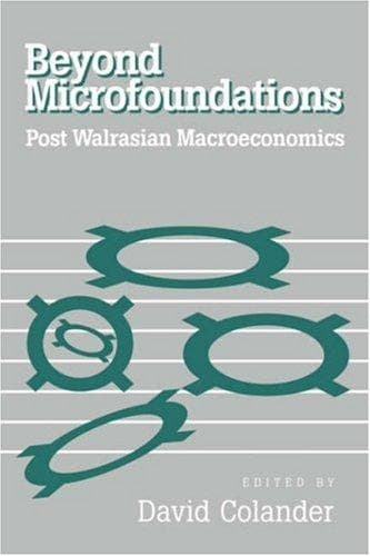 Cover of Beyond Microfoundations by David Colander