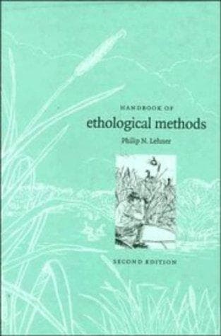 Cover of Handbook of ethological methods by Philip N. Lehner
