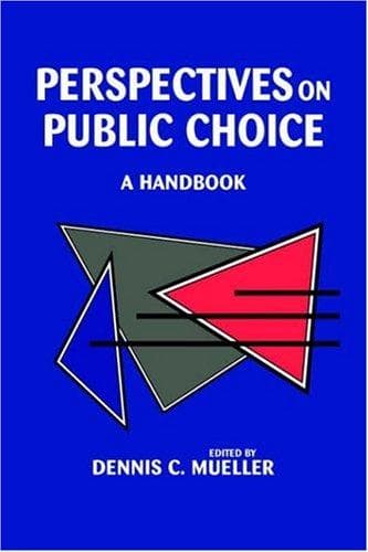 Cover of Perspectives on Public Choice by Dennis C. Mueller