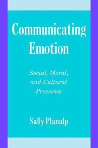 Cover of Communicating emotion by Sally Planalp
