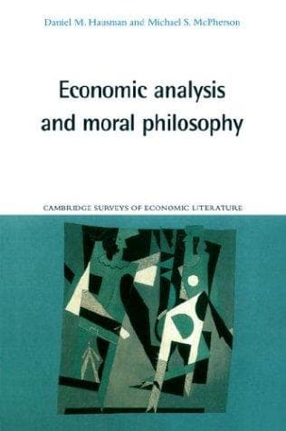 Cover of Economic analysis and moral philosophy by Daniel M. Hausman