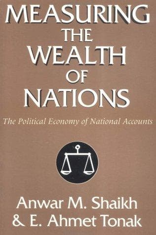Cover of Measuring the wealth of nations by Anwar Shaikh