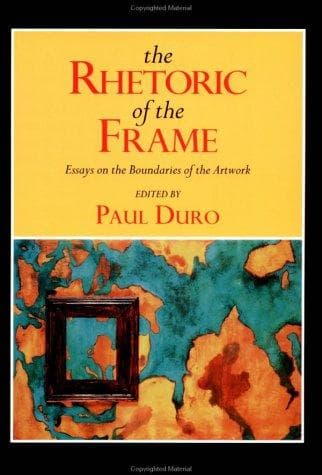 Cover of The Rhetoric of the Frame by Paul Duro