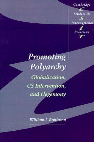 Cover of Promoting polyarchy by William I. Robinson
