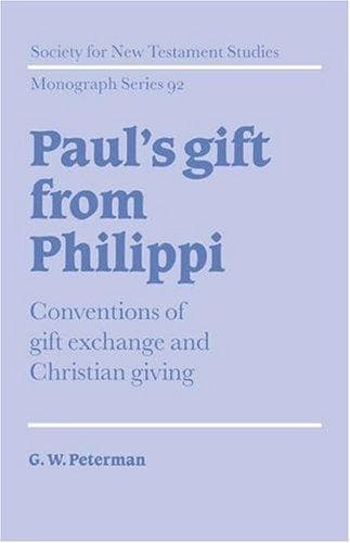 Cover of Paul's gift from Philippi by Gerald W. Peterman