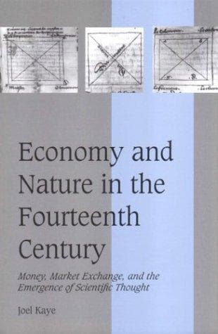 Cover of Economy and nature in the fourteenth century by Joel Kaye
