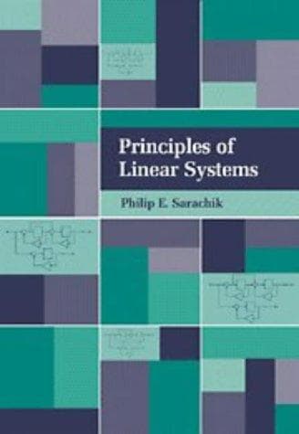 Cover of Principles of linear systems by Philip E. Sarachik