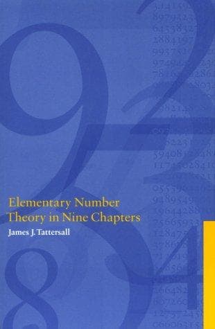 Cover of Elementary number theory in nine chapters by James J. Tattersall