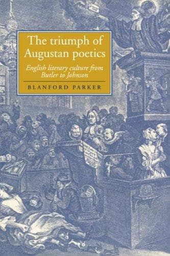 Cover of The Triumph of Augustan Poetics by Blanford Parker