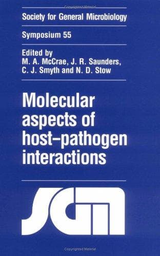 Cover of Molecular aspects of host-pathogen interaction by Society for General Microbiology. Symposium