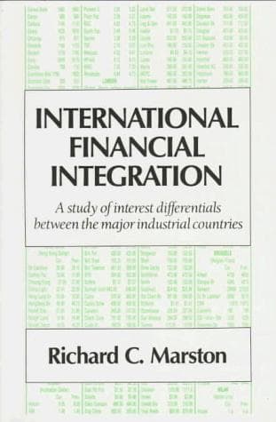 Cover of International financial integration by Richard C. Marston