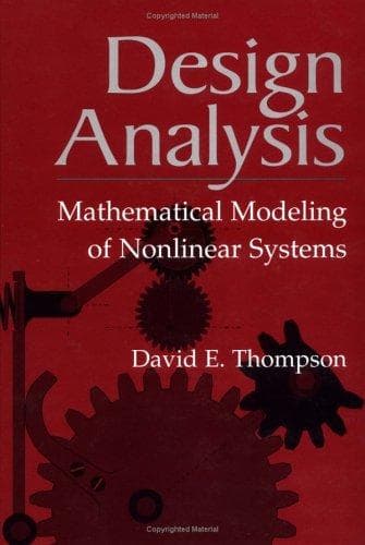 Cover of Design Analysis by David E. Thompson