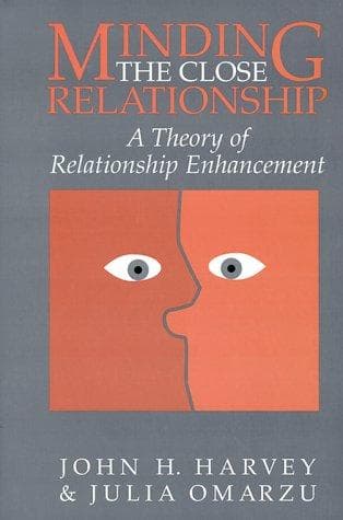 Cover of Minding the close relationship by John H. Harvey