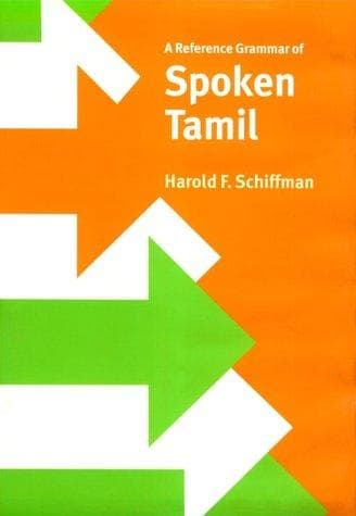 Cover of A reference grammar of spoken Tamil by Harold F. Schiffman
