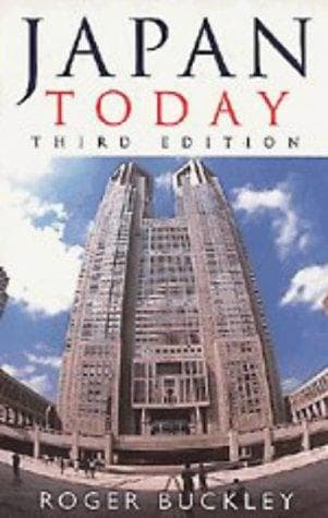Cover of Japan today by Roger Buckley