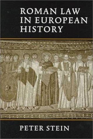 Cover of Roman law in European history by Stein, Peter