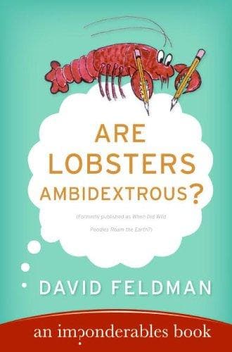 Cover of Are lobsters ambidextrous? by Feldman, David