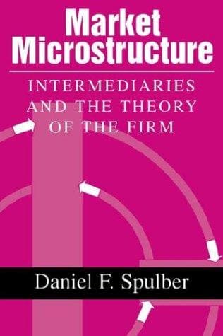 Cover of Market Microstructure by Daniel F. Spulber