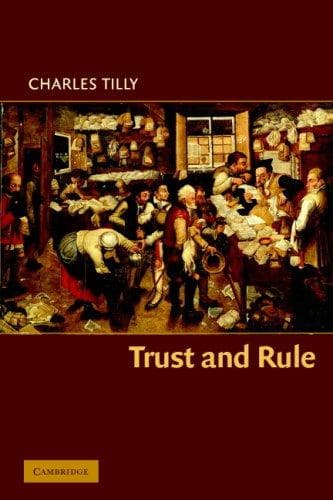 Cover of Trust and Rule (Cambridge Studies in Comparative Politics) by Charles Tilly