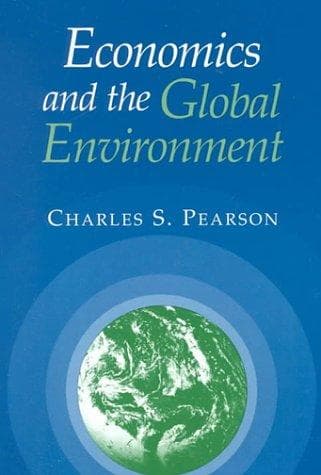 Cover of Economics and the Global Environment by Charles S. Pearson