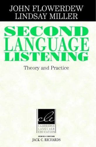 Cover of Second language listening by John Flowerdew