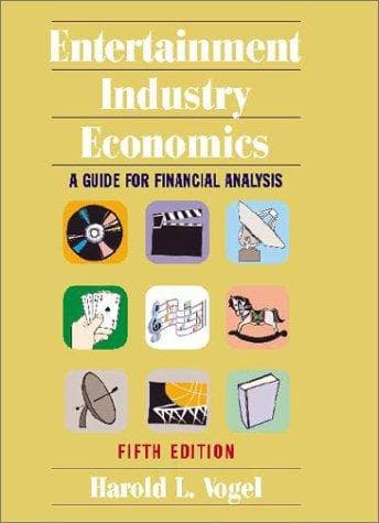 Cover of Entertainment industry economics by Harold L. Vogel