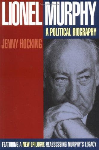 Cover of Lionel Murphy by Jenny Hocking
