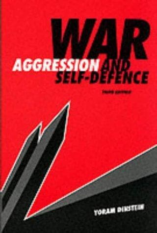 Cover of War, aggression, and self-defense by Yoram Dinstein