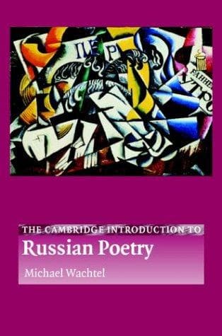 Cover of The Cambridge introduction to Russian poetry by Michael Wachtel