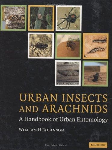 Cover of Urban Insects and Arachnids by William H. Robinson
