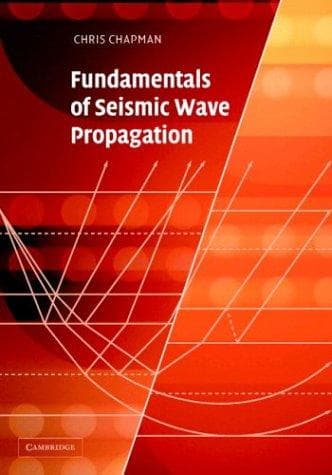 Cover of Fundamentals of Seismic Wave Propagation by Chris Chapman