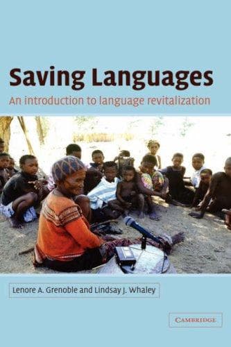 Cover of Saving languages by Lenore A Grenoble