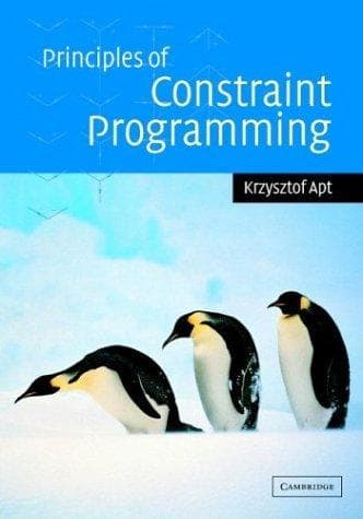 Cover of Principles of constraint programming by Krzysztof R. Apt