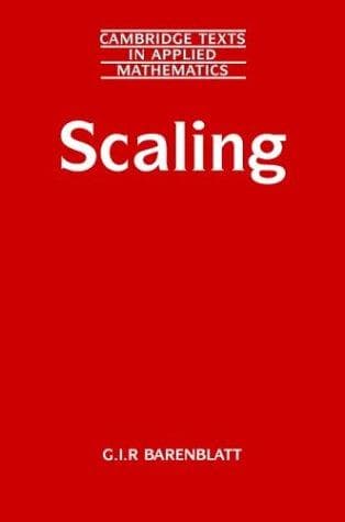 Cover of Scaling by G. I. Barenblatt