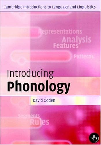 Cover of Introducing phonology by David Arnold Odden