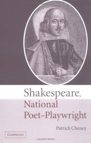 Cover of Shakespeare, national poet-playwright by Patrick Gerard Cheney