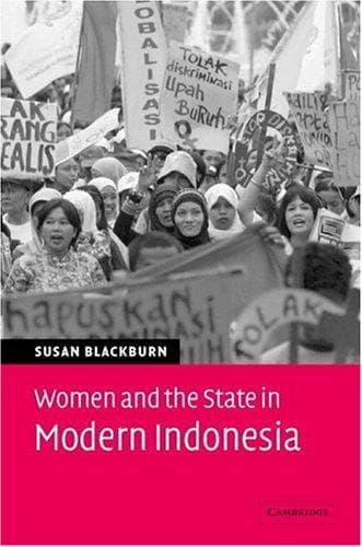 Cover of Women and the state in modern Indonesia by Susan Blackburn