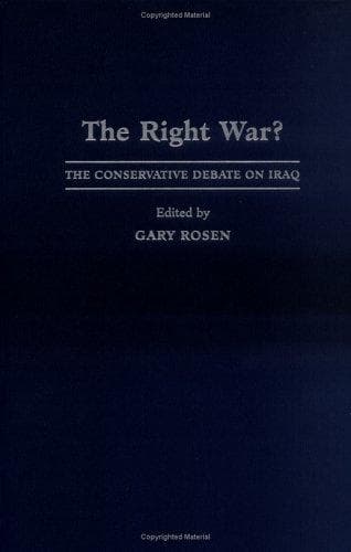 Cover of The Right War? by Gary Rosen