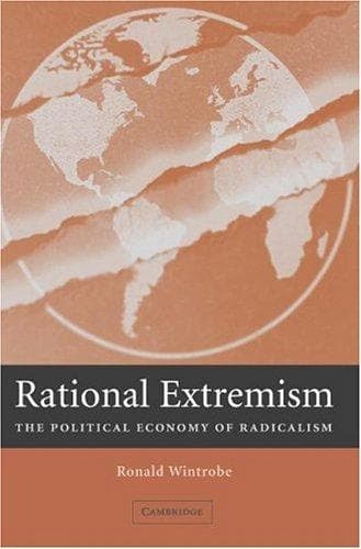 Cover of Rational extremism by Ronald Wintrobe