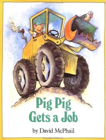 Cover of Pig Pig gets a job by David M. McPhail