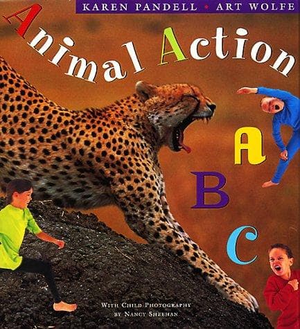 Cover of Animal action ABC by Karen Pandell
