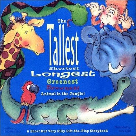 Cover of The tallest, shortest, longest, greenest, brownest animal in the jungle! by Keith Faulkner